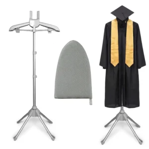 Garment Steamer Rack with Ironing Gloves for Clothes, Foldable Garment & Clot...